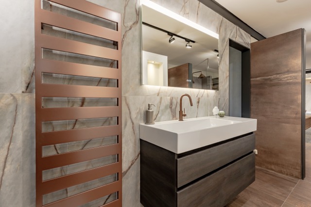 Ross Showroom badkamer brons