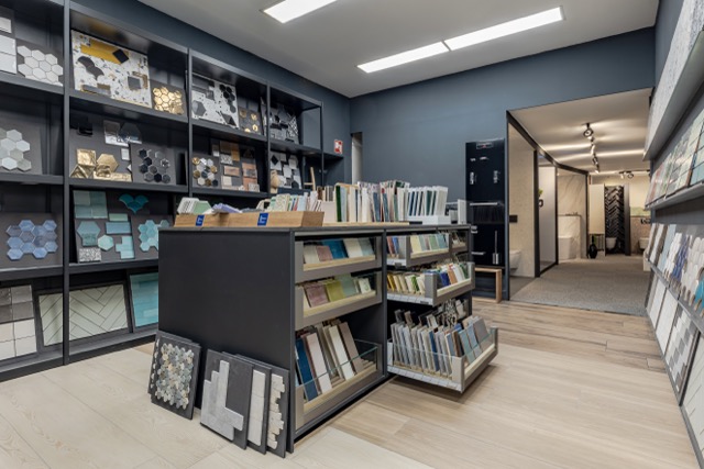 Ross Showroom badkamer samples