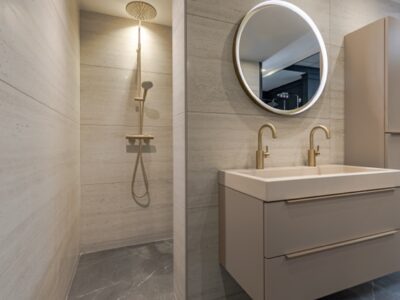 Ross Showroom badkamer beige Ross Showroom badkamer beige